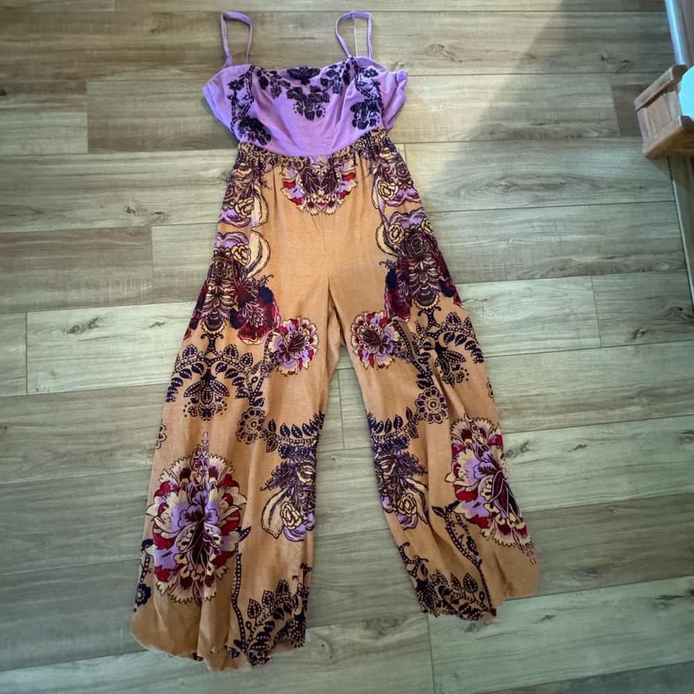 Free People Indigo Sun Jumpsuit